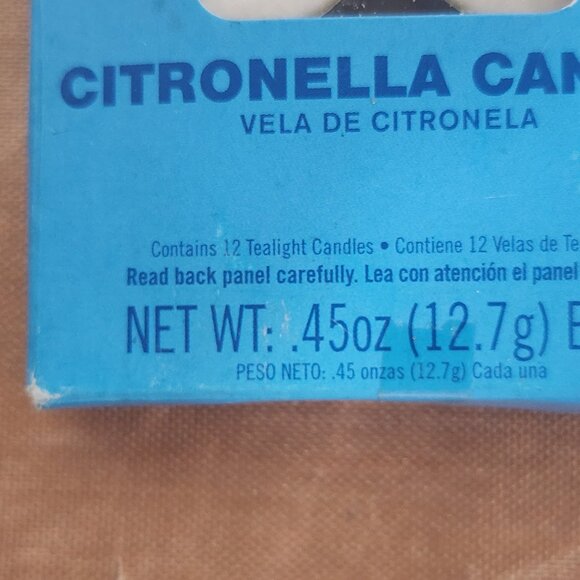 The Original Tiki Brand 12pk Tealight Citronella Candles .45oz ea. Outdoor Only - Picture 7 of 16
